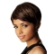 Capless Brown African American Wigs