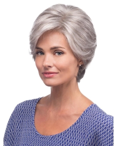 Synthetic 8" Lace Front Grey Wigs For Women Synthetic 8" Lace Front Grey Wigs For Women
