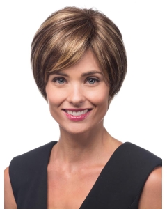 Brown Straight 10" Heat Friendly Synthetic Wigs Brown Straight 10" Heat Friendly Synthetic Wigs