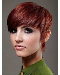 Best Red Straight Short Celebrity Wigs Best Red Straight Short Celebrity Wigs