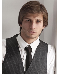 Durable Straight Capless Short Men Wigs Durable Straight Capless Short Men Wigs