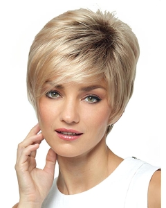 Blonde Straight Synthetic Elegant Short Wigs Blonde Straight Synthetic Elegant Short Wigs