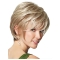 Faddish Blonde Straight Short Synthetic Wigs