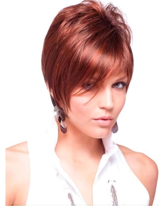 Red Unique Boycuts Straight Short Wigs Red Unique Boycuts Straight Short Wigs