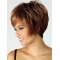 Auburn Straight Short Wigs