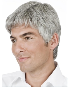 High Quality Straight Hand Tied Short Men Wigs High Quality Straight Hand Tied Short Men Wigs