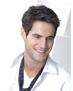 Faddish Brown Straight Short Men Wigs Faddish Brown Straight Short Men Wigs