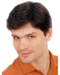 Fashion Monofilament Straight Short Men Toupees Fashion Monofilament Straight Short Men Toupees