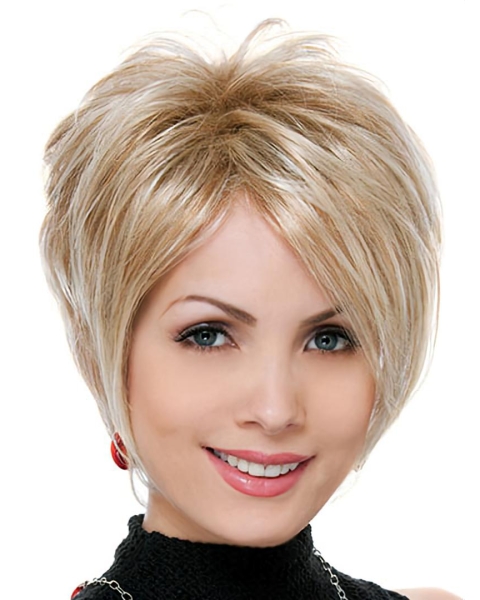 Online Blonde Straight Short Synthetic Wigs Online Blonde Straight Short Synthetic Wigs