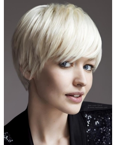 Young Fashion Bob for Silver Mono Capless Hair Wigs Young Fashion Bob for Silver Mono Capless Hair Wigs