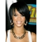 Rihanna Briskly Cute Short Asymmetrical Glueless Lace Front Human Hair Wig