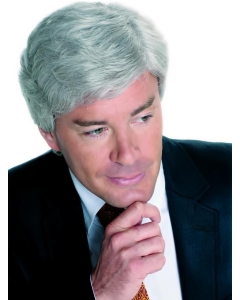 Classic Straight Full Lace Short Men Wigs