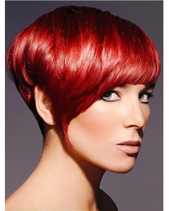 Red Beautiful Boycuts Straight Short Wigs Red Beautiful Boycuts Straight Short Wigs