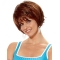 Cosy Auburn Straight Short Synthetic Wigs