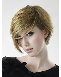 Blonde Straight Remy Human Hair Radiant Short Wigs Blonde Straight Remy Human Hair Radiant Short Wigs