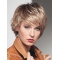 Amazing Blonde Short Straight With Bangs Beautiful Wigs