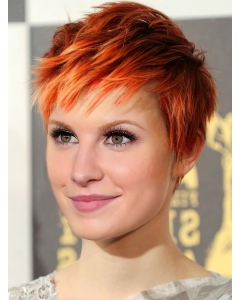 Classic Short Straight Lace Front Copper Wigs 8 Inch Classic Short Straight Lace Front Copper Wigs 8 Inch
