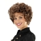 Monofilament Elegant With Bangs Straight Short Wigs