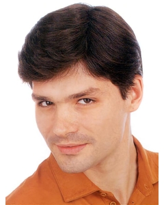 Flexibility Monofilament Straight Short Men Toupees Flexibility Monofilament Straight Short Men Toupees