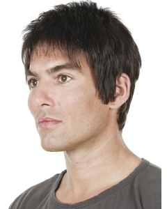 Straight Short Capless Human Hair Men Wigs  Straight Short Capless Human Hair Men Wigs