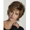 Brown Fabulous Layered Straight Short Capless Synthetic Women Wigs