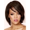 Rihanna Transformational Straight Short with Bangs Angled Lace Human Hair Women Bob Wig 