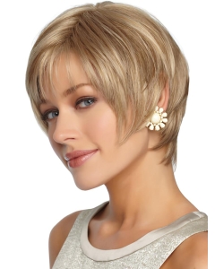 Blonde Straight Short Capless Synthetic Women Wigs Blonde Straight Short Capless Synthetic Women Wigs