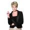 Fabulous Short Straight Blonde Mono Bobs Synthetic Women Wigs
