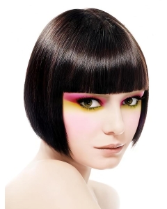 Style Black Straight Short Capless Human Hair Women Bob Wigs Style Black Straight Short Capless Human Hair Women Bob Wigs