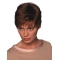 Refined Auburn Boycuts Straight Short Capless Synthetic Women Wigs