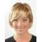 Modern Blonde Straight Short Capless Synthetic Women Wigs