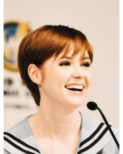 6" Full Lace Boycuts Blonde Comfortable Karen Gillan Wigs 6" Full Lace Boycuts Blonde Comfortable Karen Gillan Wigs