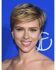Straight Short Blonde Lace Front Synthetic Scarlett Johansson Women Wigs Straight Short Blonde Lace Front Synthetic Scarlett Johansson Women Wigs