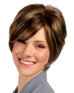 Brown Natural Bobs Straight Short Capless Synthetic Women Wigs Brown Natural Bobs Straight Short Capless Synthetic Women Wigs