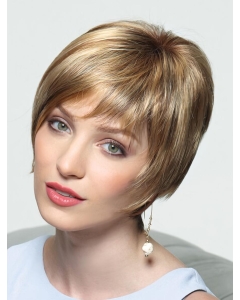 Style Blonde Straight Short Monofilament Synthetic Women Wigs Style Blonde Straight Short Monofilament Synthetic Women Wigs
