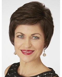 Soft Black Straight Short Lace Human Hair Classic Women Wigs Soft Black Straight Short Lace Human Hair Classic Women Wigs