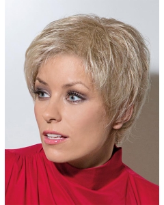 Refined Blonde Straight Short Boycuts Hand-Tied Synthetic Women Wigs Refined Blonde Straight Short Boycuts Hand-Tied Synthetic Women Wigs