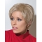 Refined Blonde Straight Short Boycuts Hand-Tied Synthetic Women Wigs