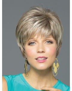 Tempting Straight Short With Bangs Monofilament Synthetic Women Wigs Tempting Straight Short With Bangs Monofilament Synthetic Women Wigs