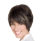 Exquisite Lace Front Straight Short Human Hair Petite Women Wigs