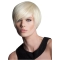 Convenient Blonde Straight Short Capless Synthetic Women Bob Wigs