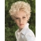 Blonde Straight Short Lace Front Synthetic Women Wigs