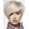 Blonde High Quality Boycuts Monofilament Human Hair Women Wigs For Cancer