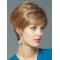  Gentle  Straight Short With Bangs Lace Front Synthetic Women Wigs