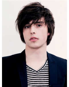 Glamorous Brown Straight Short Capless Human Hair Men Wigs Glamorous Brown Straight Short Capless Human Hair Men Wigs