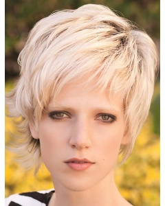 Blonde Straight  Short Capless Synthetic Kids Wigs Blonde Straight  Short Capless Synthetic Kids Wigs