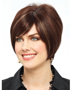 Beautiful Auburn Straight Short Lace Front Synthetic Women Wigs Beautiful Auburn Straight Short Lace Front Synthetic Women Wigs