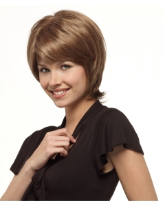 Incredible Brown Straight Short Capless Synthetic Women Bob Wigs Incredible Brown Straight Short Capless Synthetic Women Bob Wigs