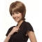 Incredible Brown Straight Short Capless Synthetic Women Bob Wigs