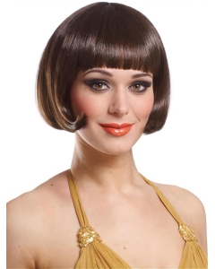 Fashionable Brown Straight Short Capless Synthetic Women Bob Wigs Fashionable Brown Straight Short Capless Synthetic Women Bob Wigs